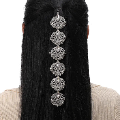 Vaani Oxidised Choti – Braid Hair Chain