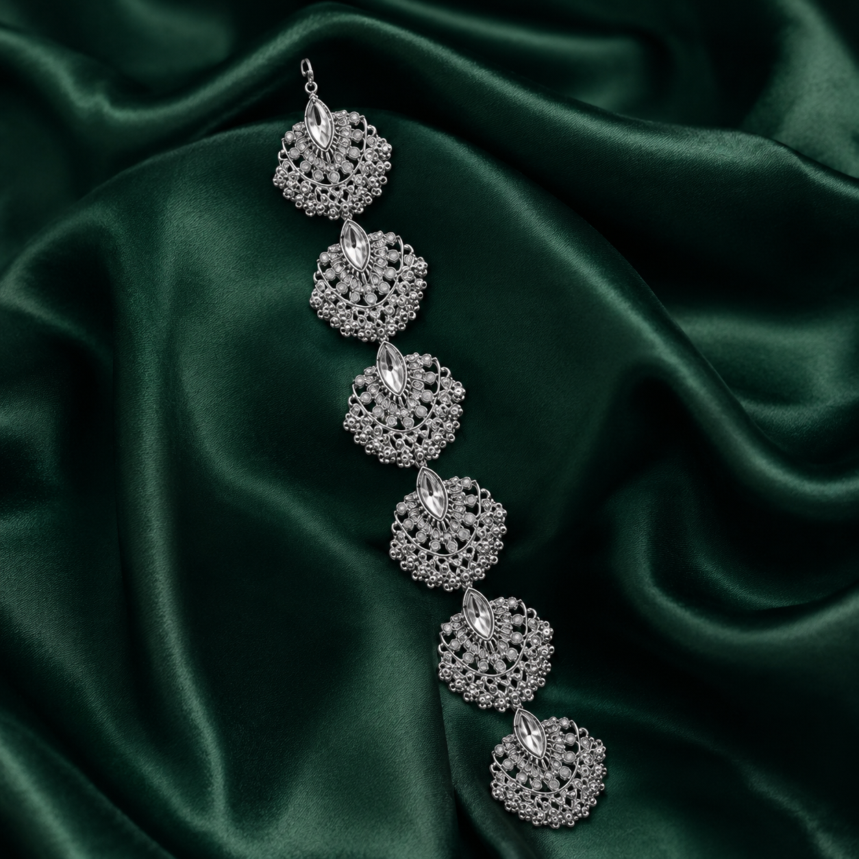 Vaani Oxidised Choti – Braid Hair Chain