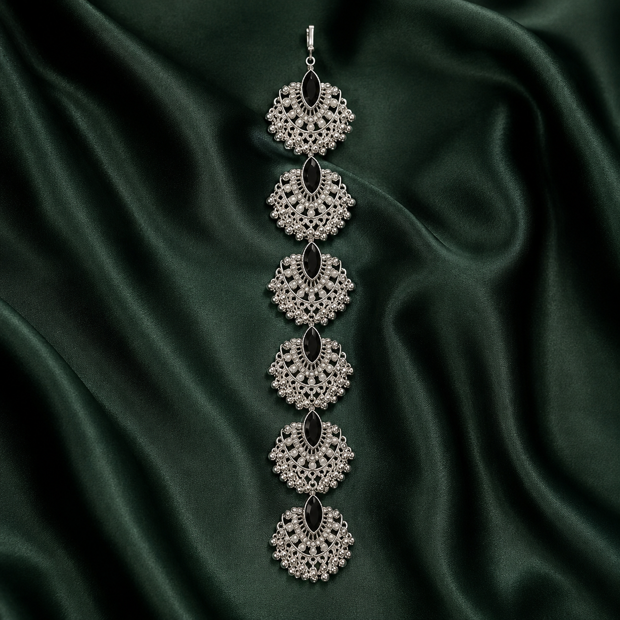 Vaani Oxidised Choti – Braid Hair Chain