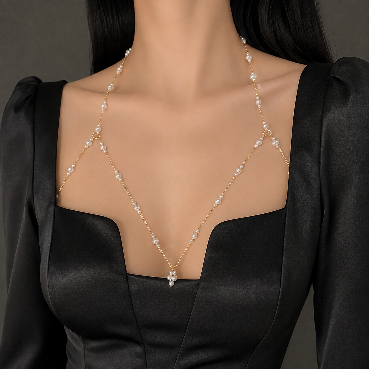 Pearl Veil Body Chain