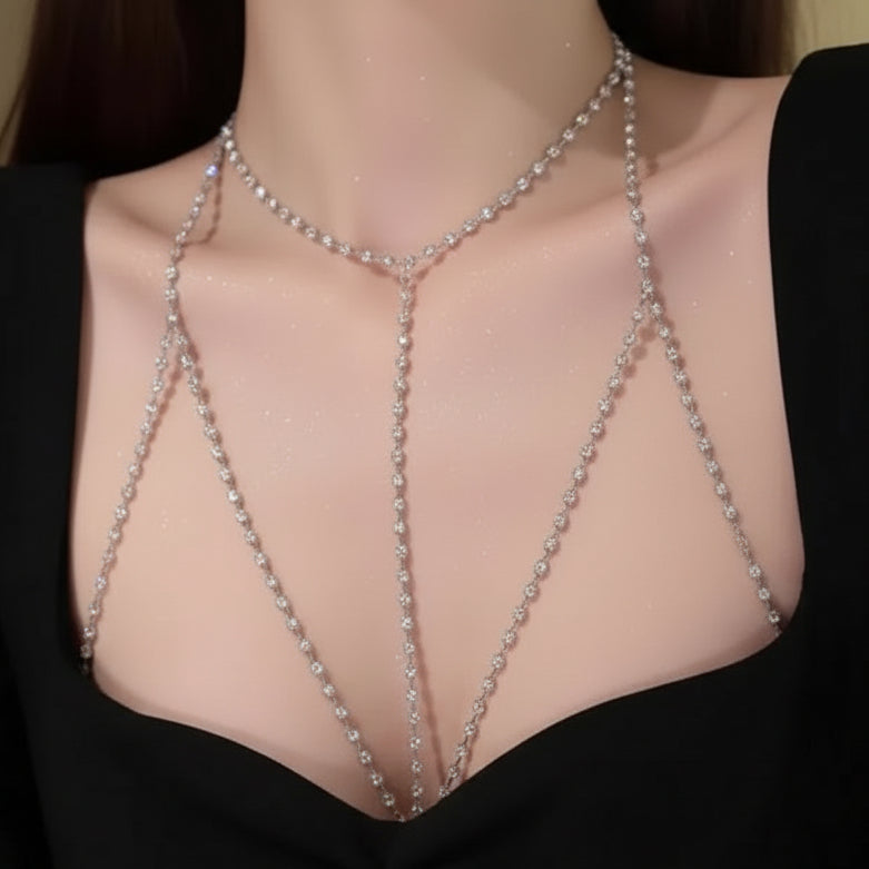 Crystal Veil Body Chain