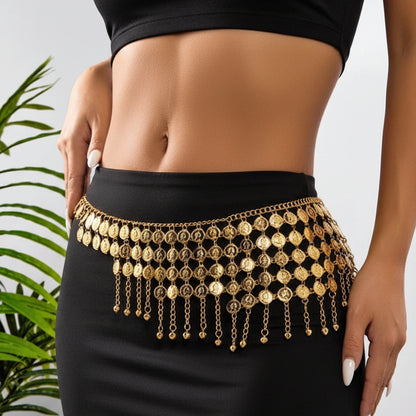 Rhythm of Coins Kamarbandh Waist Chain