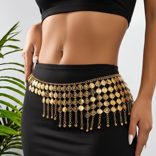 Rhythm of Coins Waist Chain