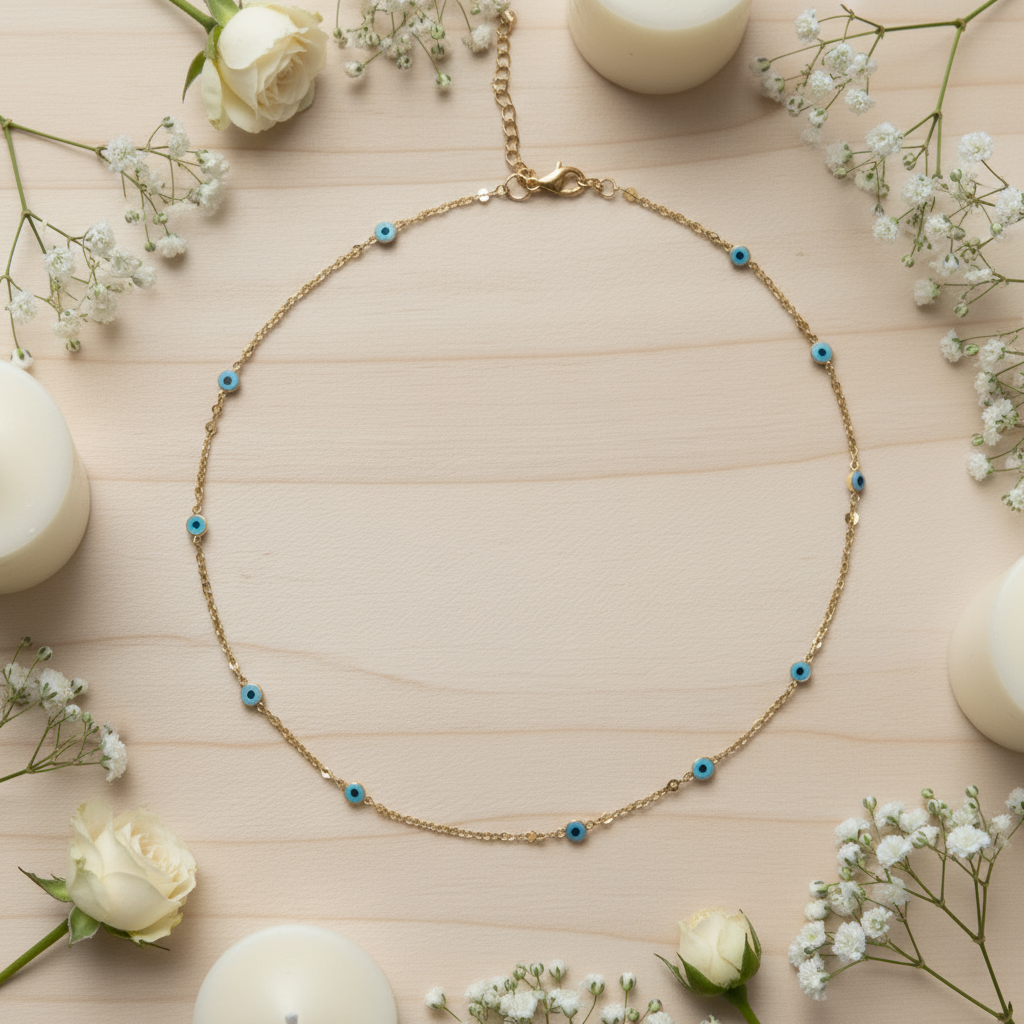 Evil Eye Dainty Waist Chain