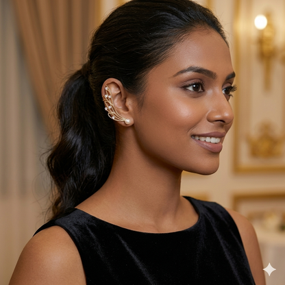 Crystal Wing Ear Cuff