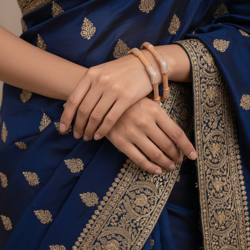 Regal Glow Bangles (Set of 2)