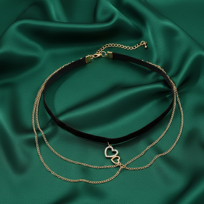 Luxe Drift Thigh Chain worn on the upper thigh