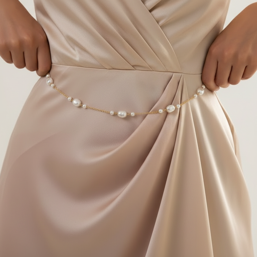Pearl Gleam Waist Chain