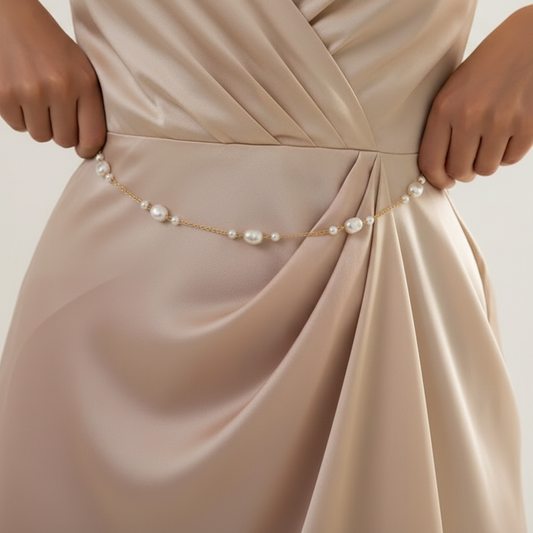 Pearl Gleam Waist Chain