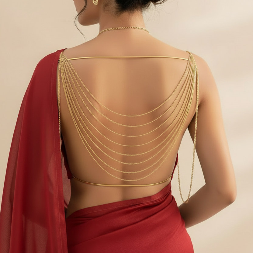 Exotic Drape Body Chain