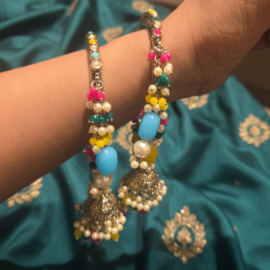 Mehfil Multicolour Jhumki Bangles