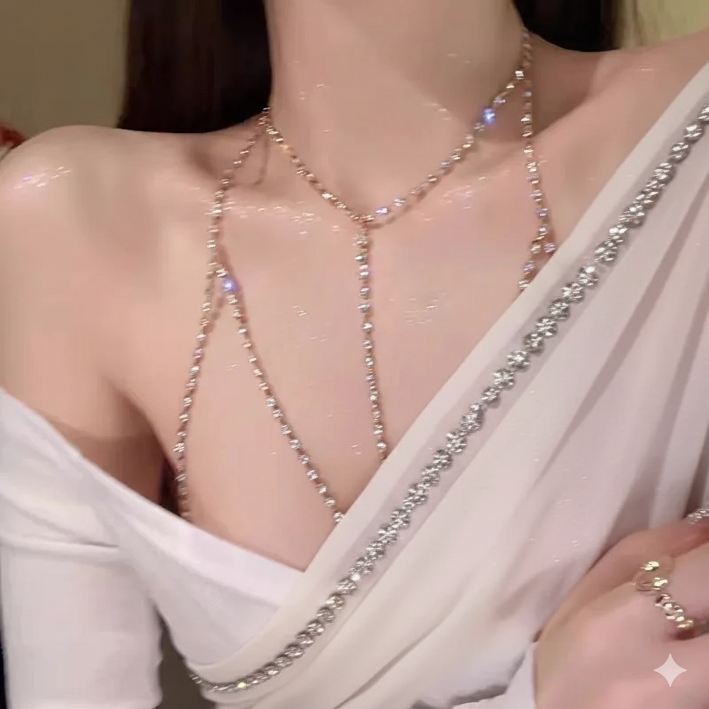 Crystal Veil Body Chain