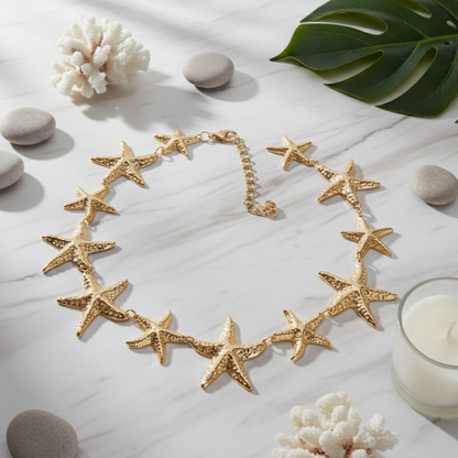 Starfish Glow Kamarbandh Waist Chain