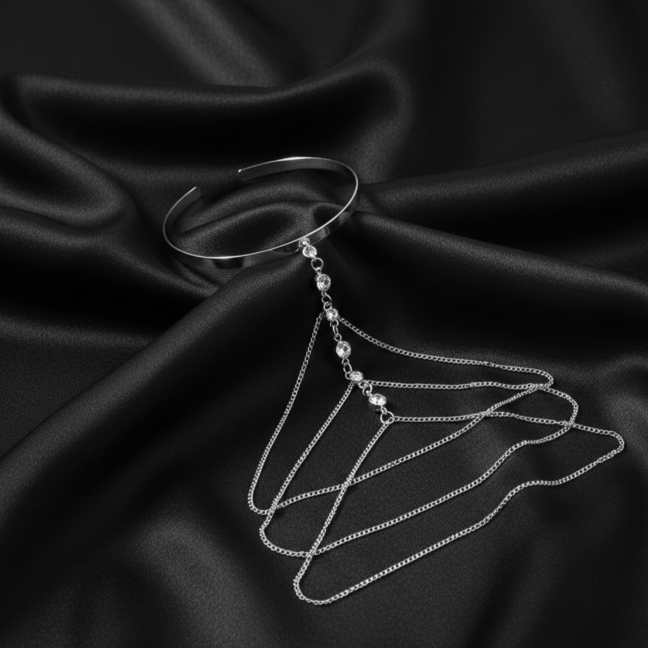 Crystal Drape Arm Band