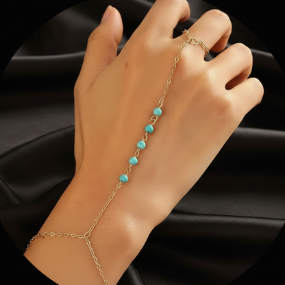 Turquoise Whisper Hand Chain