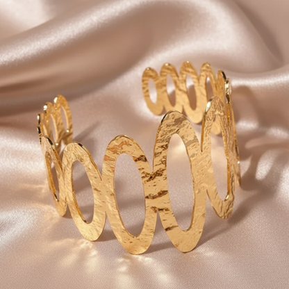 Golden Coil Cuff