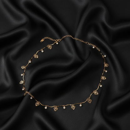 Heart Whisper Kamarbandh Waist Chain
