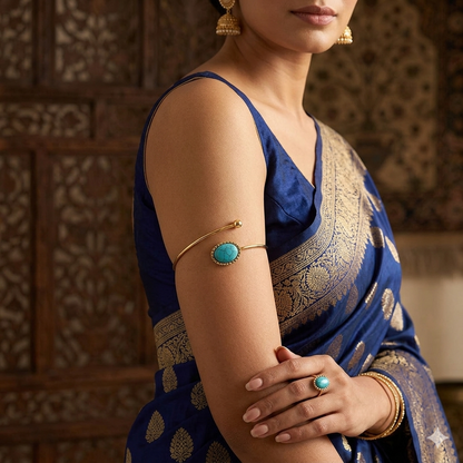 Azure Serenity Arm Cuff