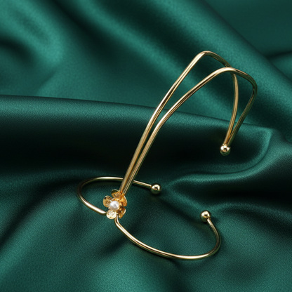 Golden Muse Hand Harness Bracelet