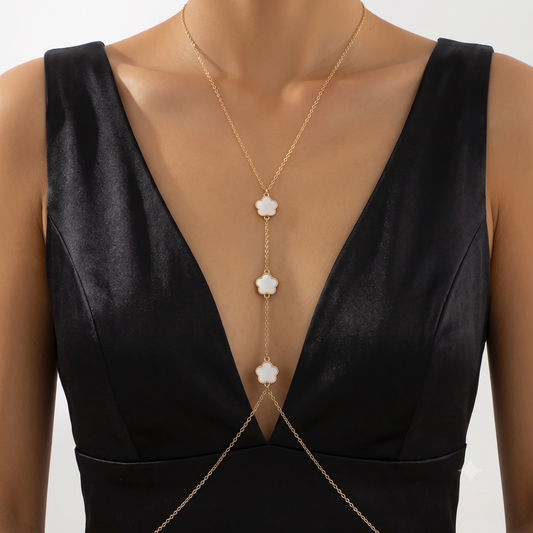 Ivory Bloom Body Chain