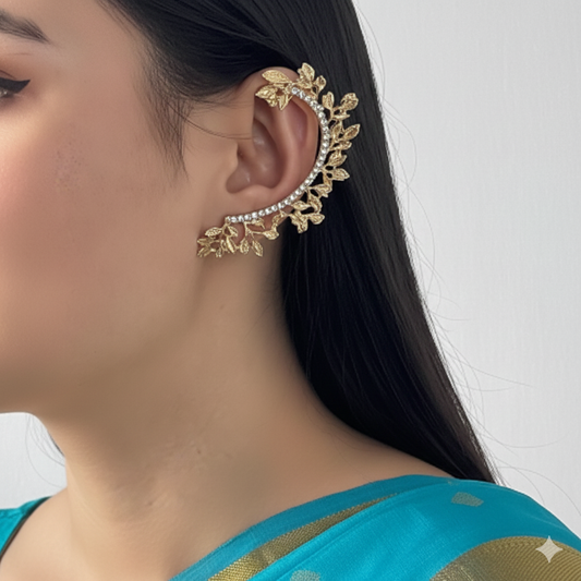 Enchanted Leaf Trail Ear Cuff