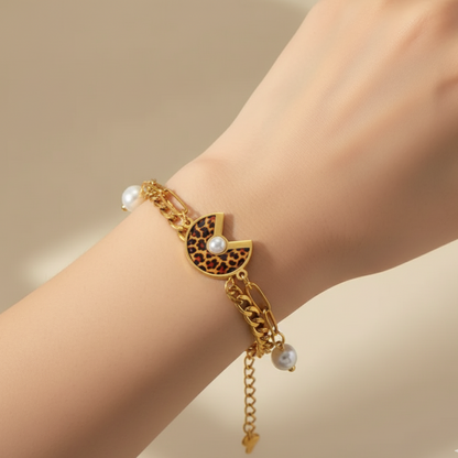 Wild Charm Leopard Bracelet