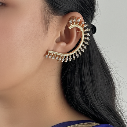Celeste Crystal Ear Cuff
