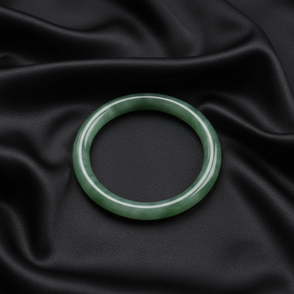 Mint Glow Teen Acrylic Bangle
