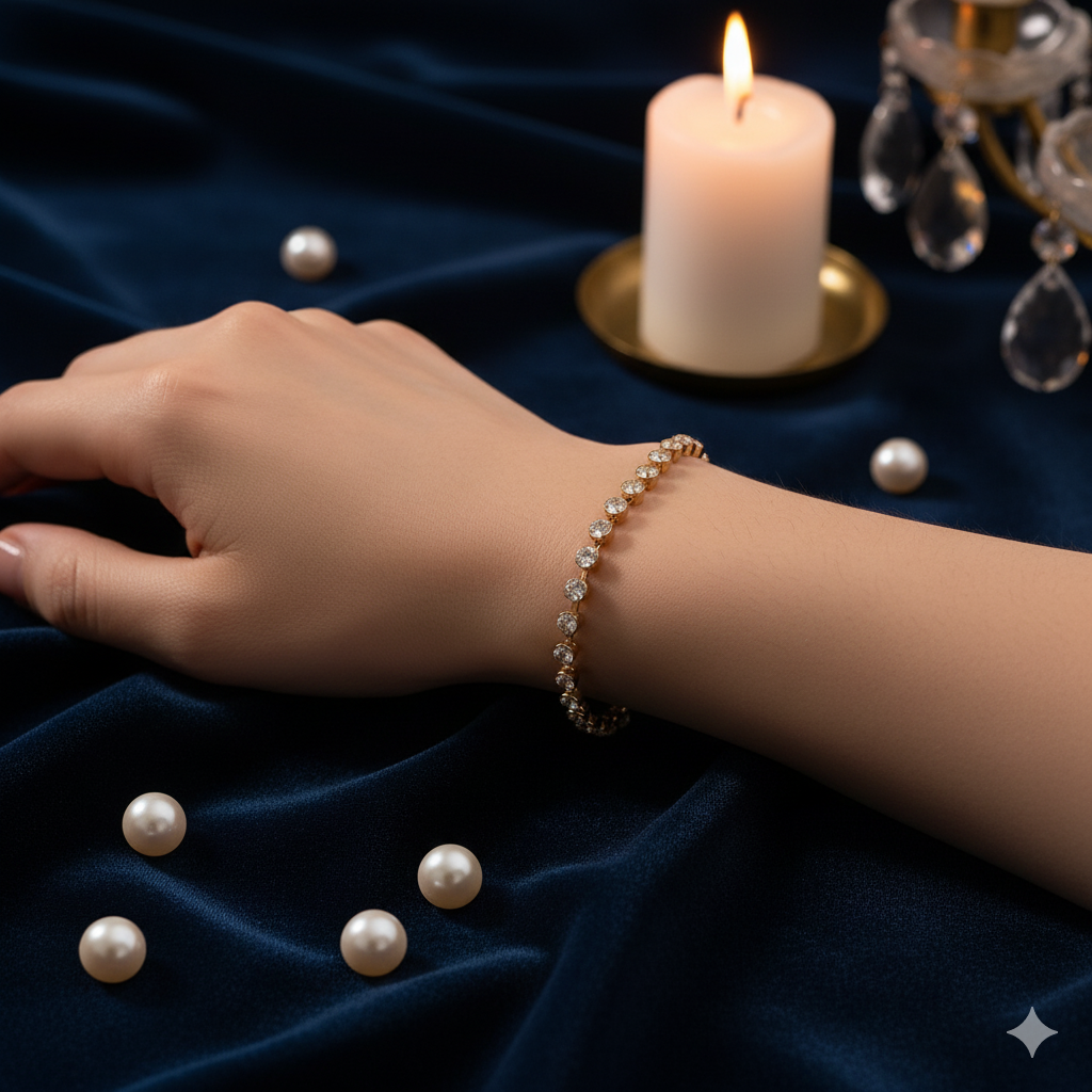 Rose Radiance Diamond Bracelet