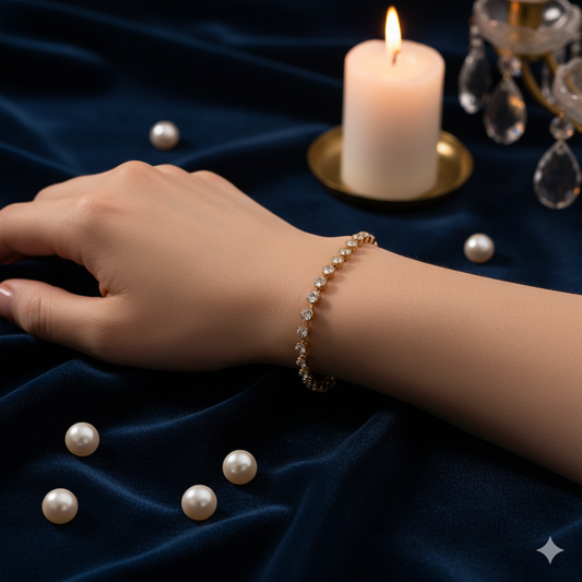 Rose Radiance Diamond Bracelet