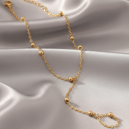 Golden Luxe Chain Finger Bracelet