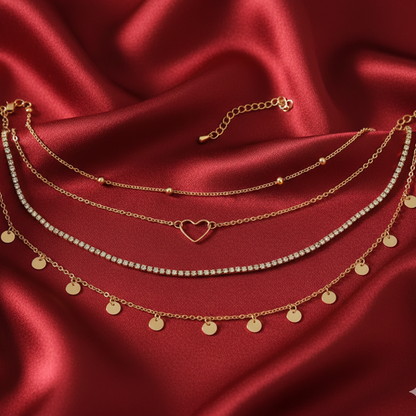 Amour Layered 2-Piece Kamarbandh Waist Chain