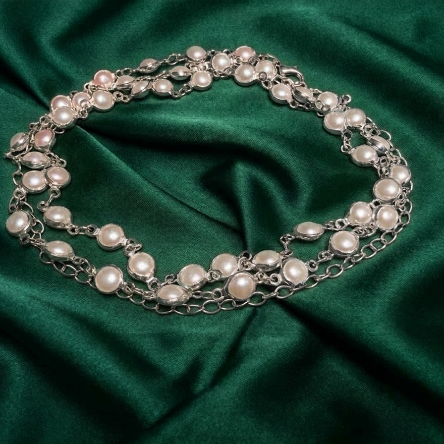 Opal Pearl Waist Chain