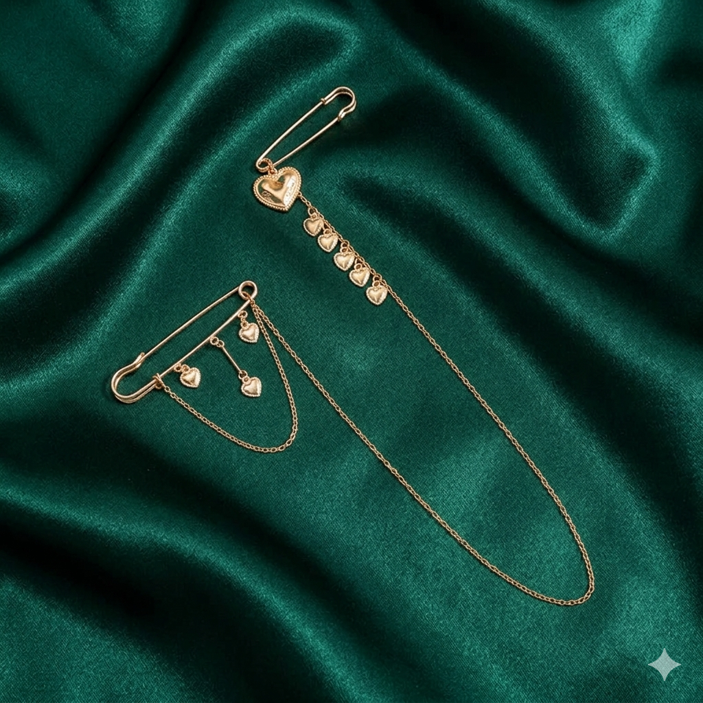 Radiant Heart Brooch