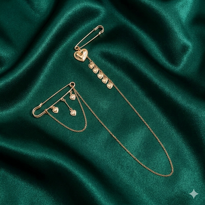 Radiant Heart Brooch