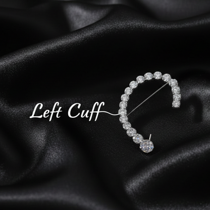 Regal Radiance Bridal Ear Cuff