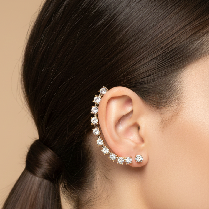 Classic Radiance Ear Cuff