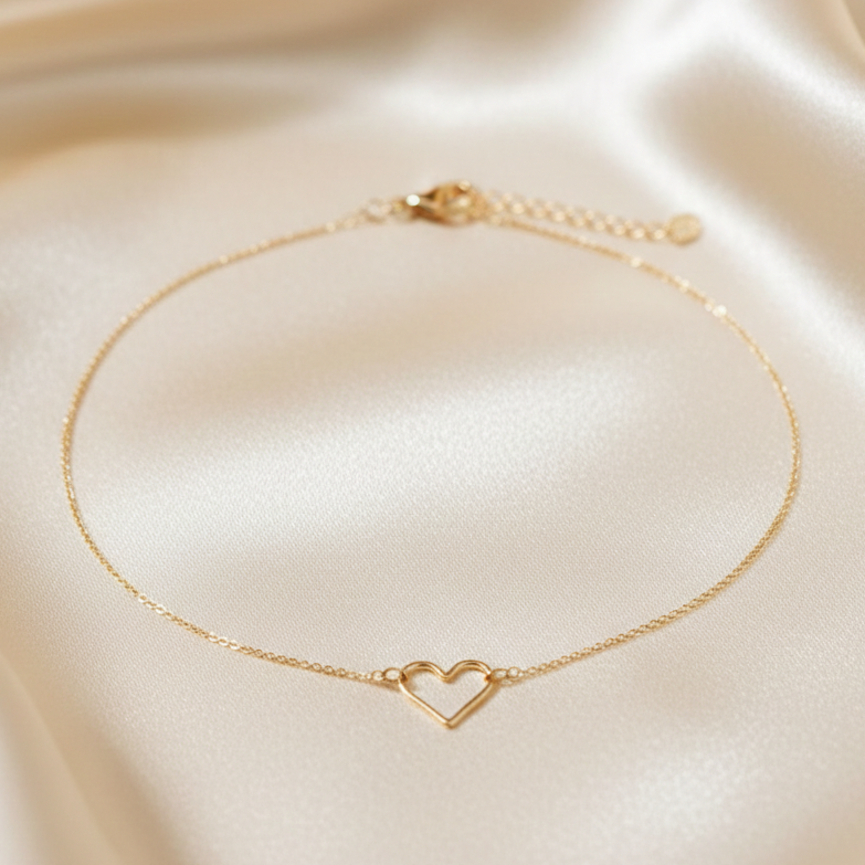 Minimal Heart Waist Chain