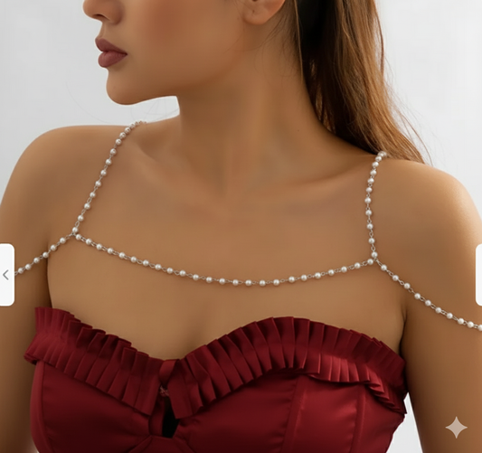 Pearl Drift Shoulder Chain