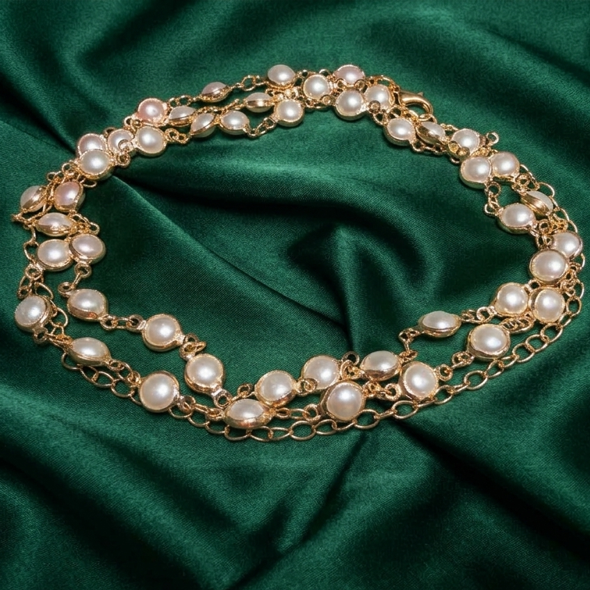 Opal Pearl Waist Chain