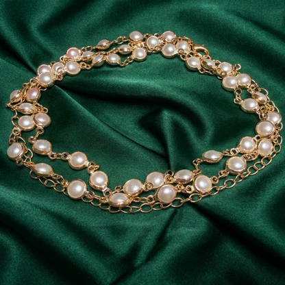 Opal Pearl Kamarbandh Waist Chain
