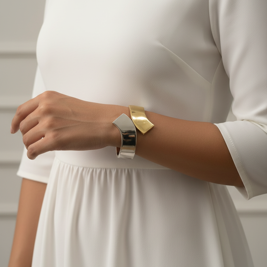 Dual Luxe Curve Cuffs