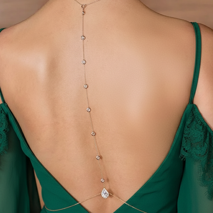 Luna Stone body chain by ReevaTara, 19 gms