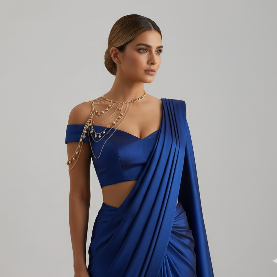 Luxe Cascade Shoulder Body Chain