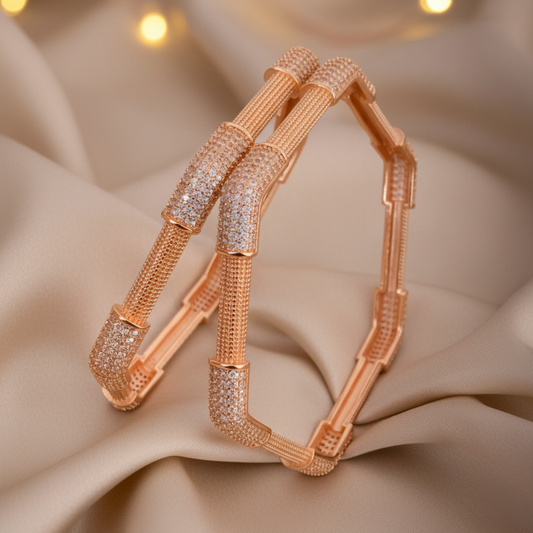 Regal Glow Bangles (Set of 2)