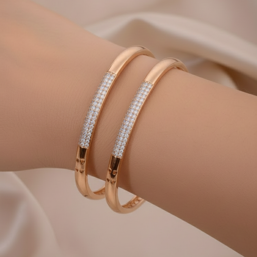 Petal Path Bangles (Set of 2)