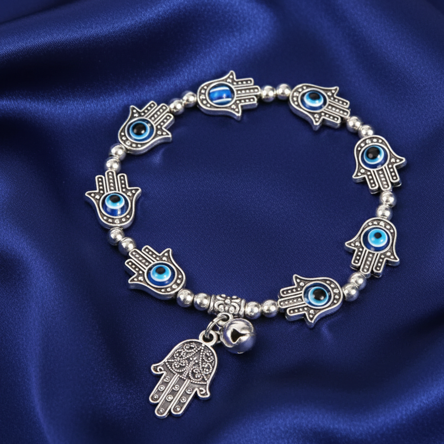 Hamsa Evil Eye Bracelet