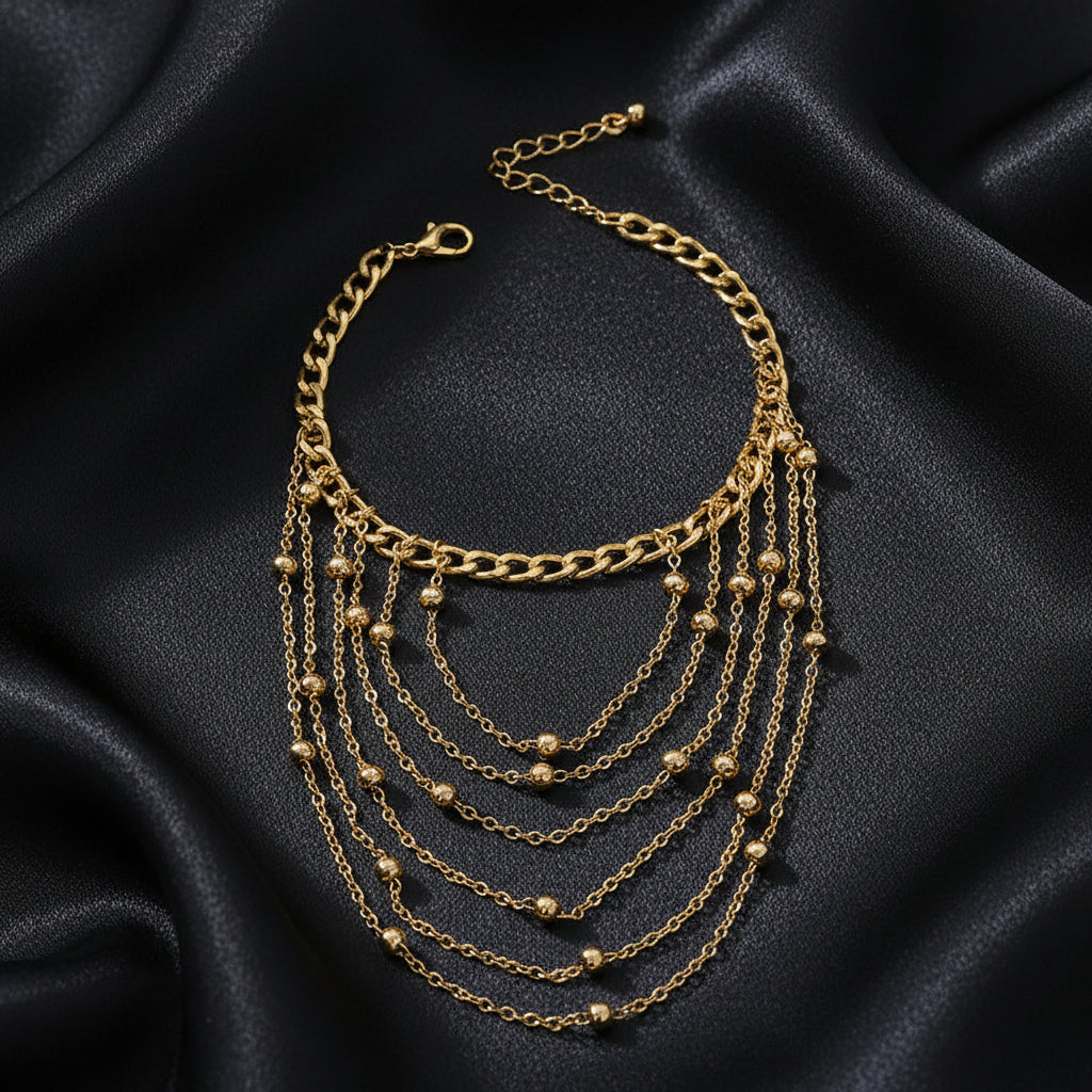 Gilded Grace Heel Chain