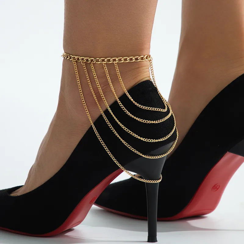 Heels & Chains Anklet