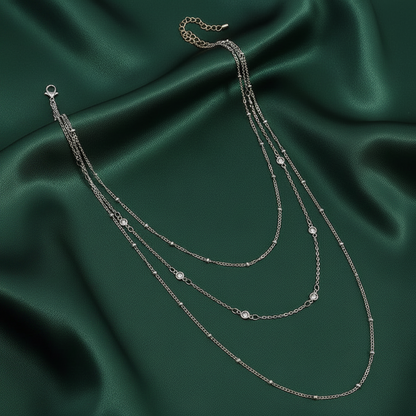 Celestial Triple-Tier back chain by ReevaTara, 10 gms